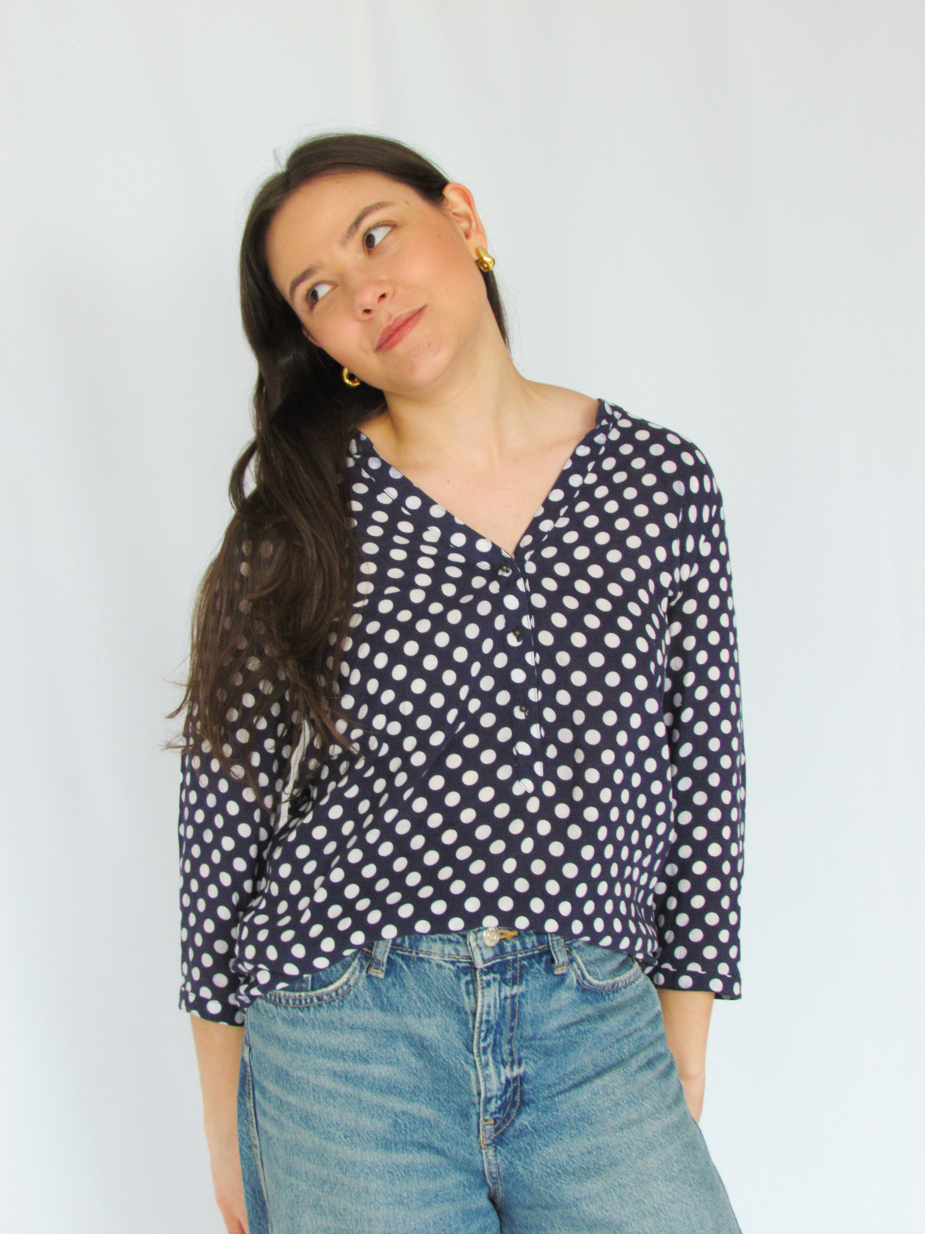Camisa Poa Azul AK - 38