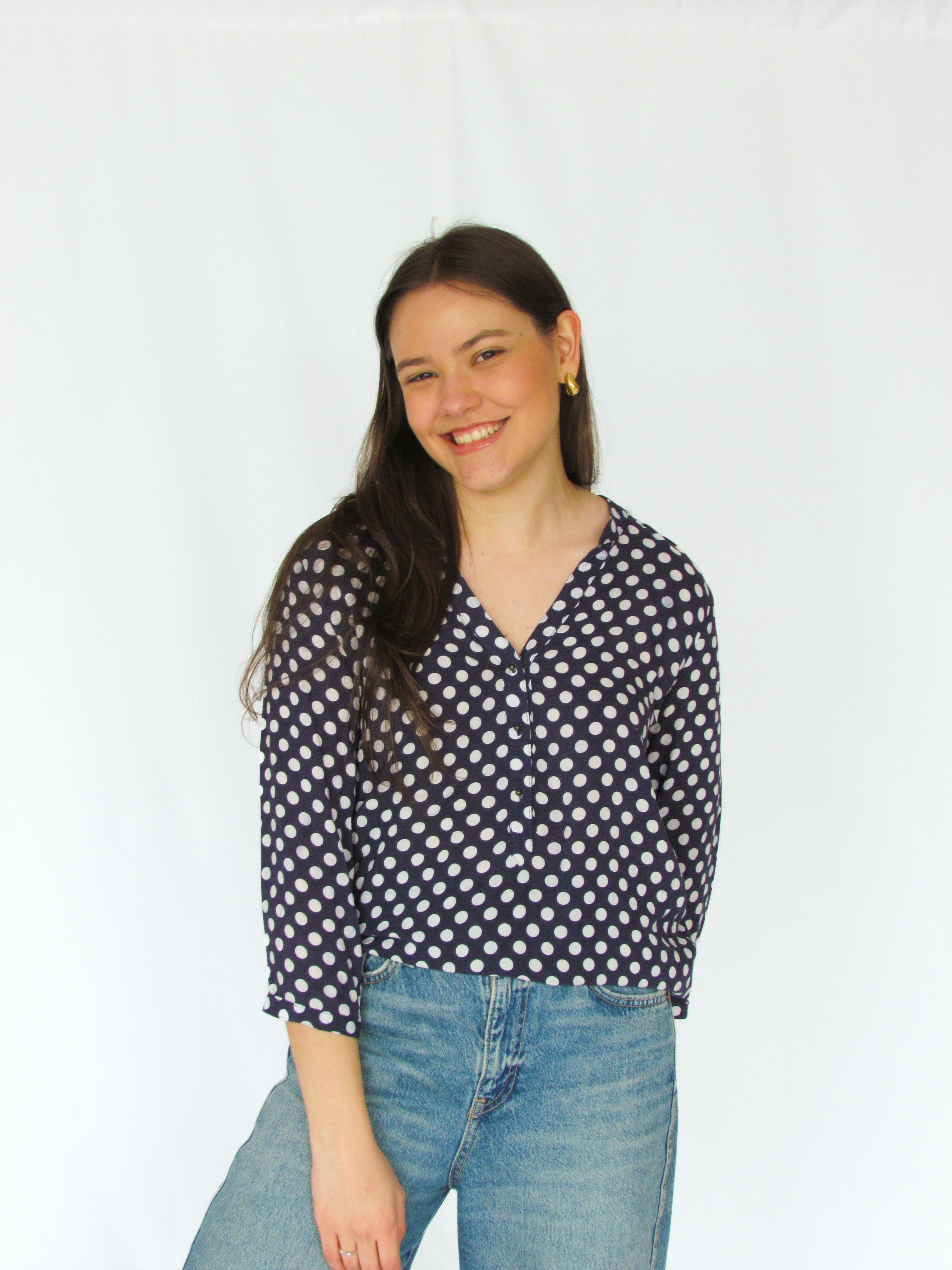 Camisa Poa Azul AK - 38