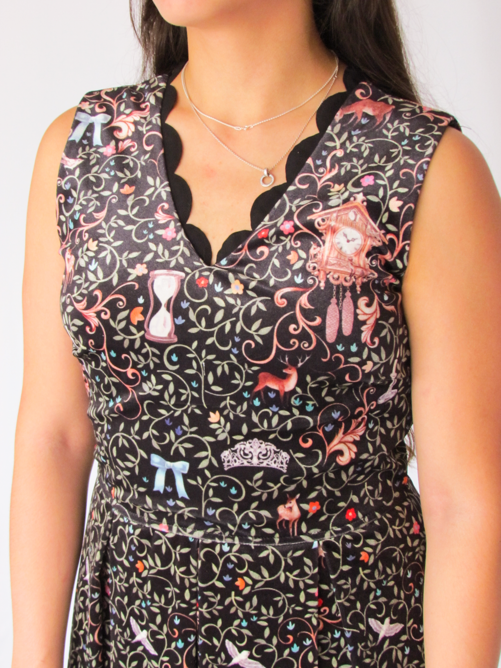 Vestido Antix Estampado - M